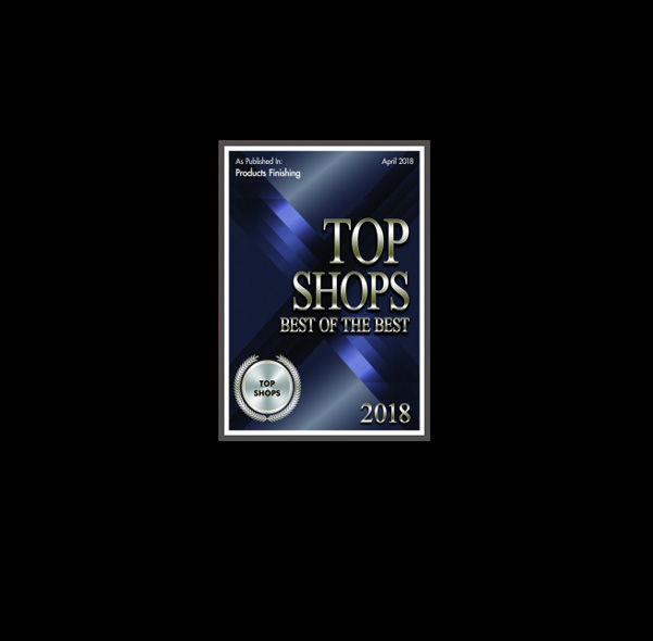 Products Finishing magazine names Sheffield Platers Inc. to the "Top